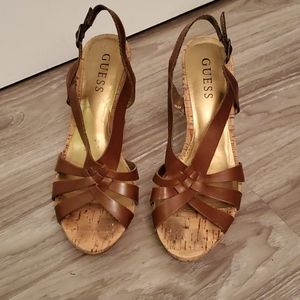 Guess Cork Wedges!